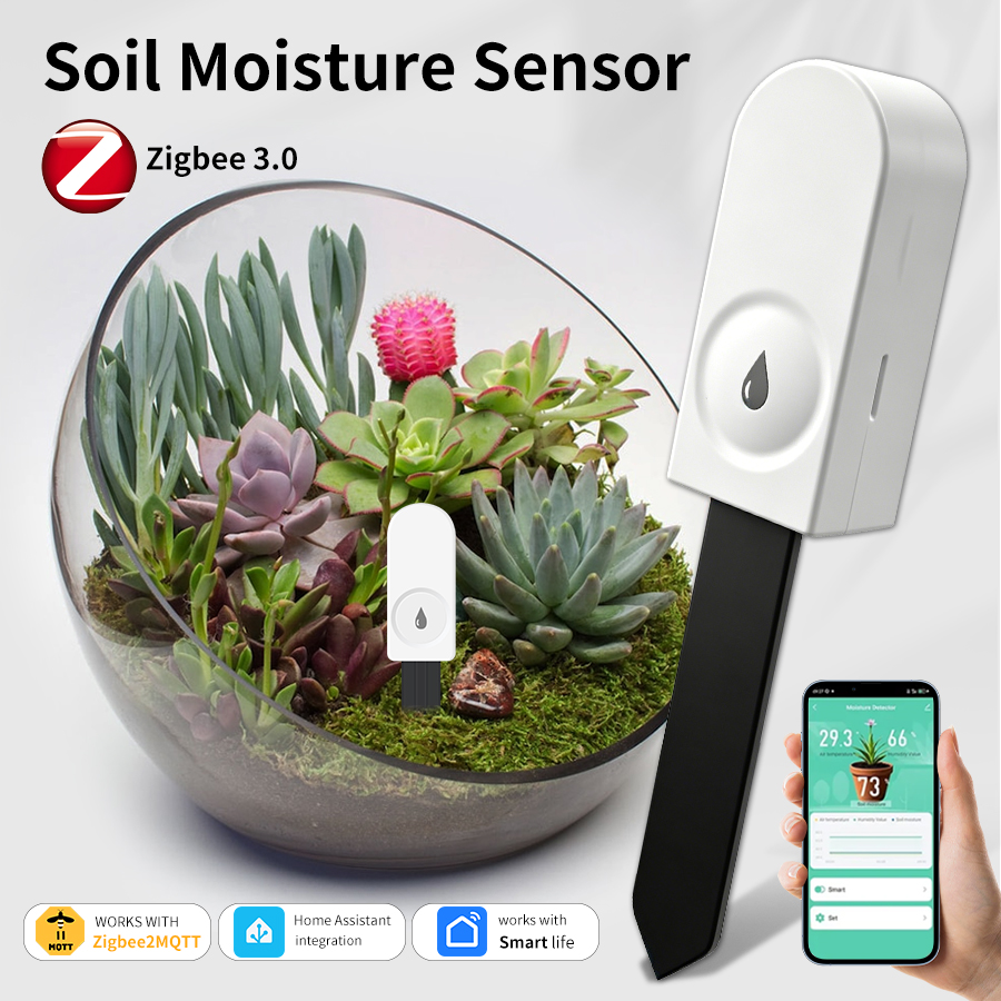 Smart Soil Sensor - 스마트 지그비 토양 수분 센서 온도