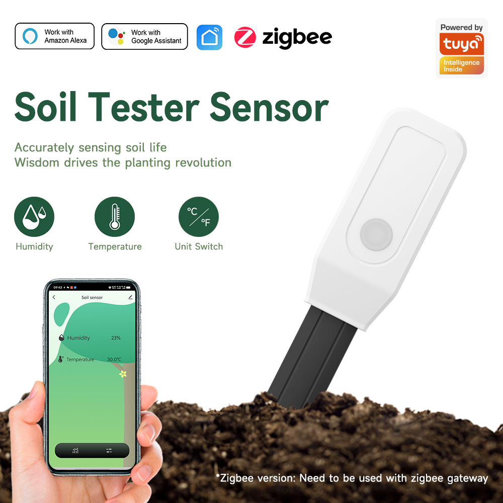 Smart Soil Sensor - IHseno Tuya Zigbee 스마트 토양 테스터
