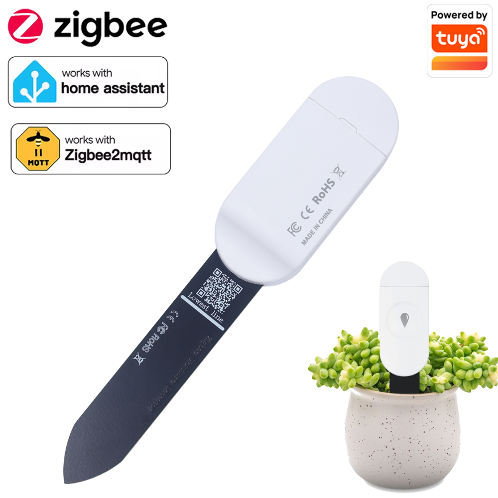 Smart Soil Sensor - Tuya Zigbee 온도 습도 수분 감지기