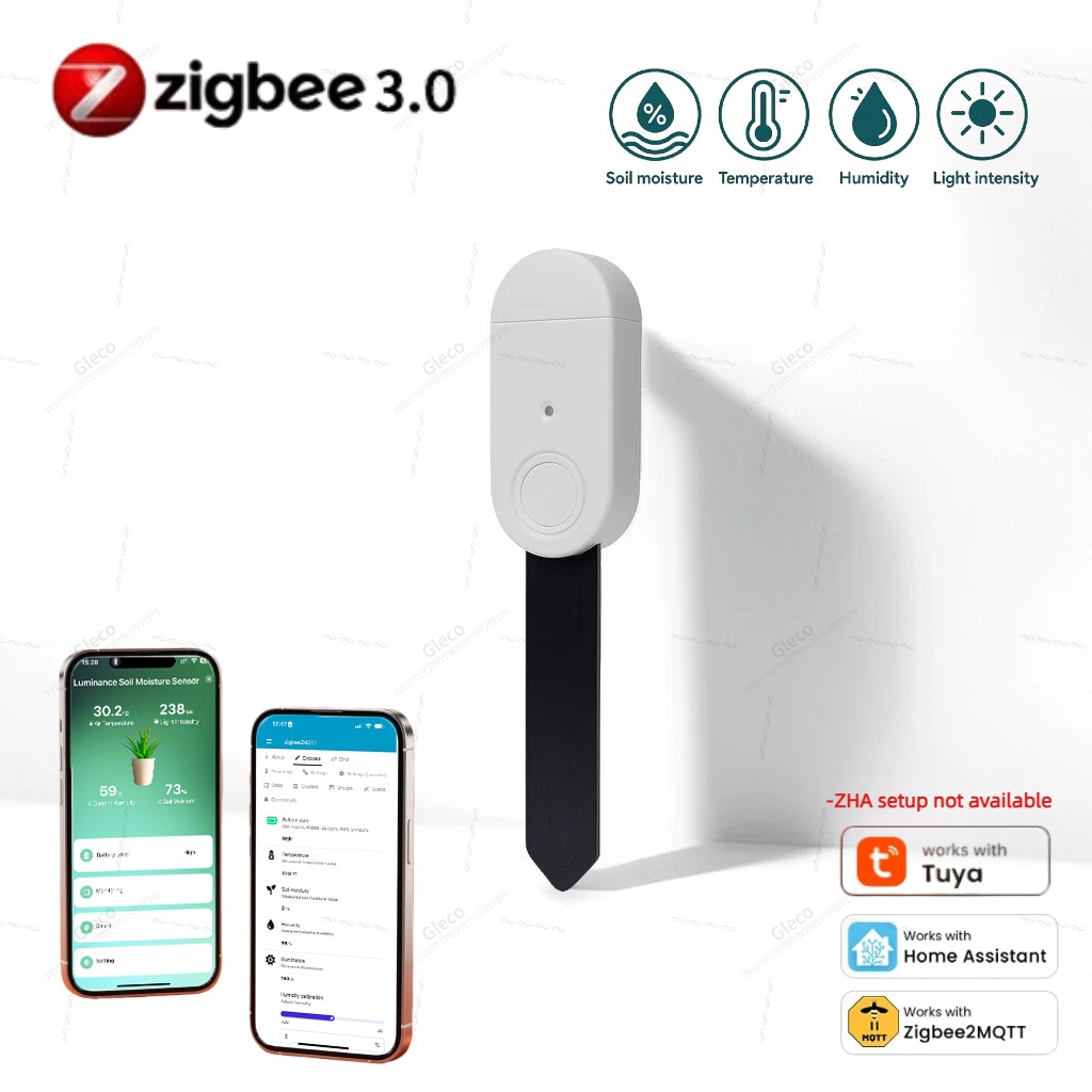 Smart Garden Light - 4in1 Zigbee 토양 수분 온도 습도