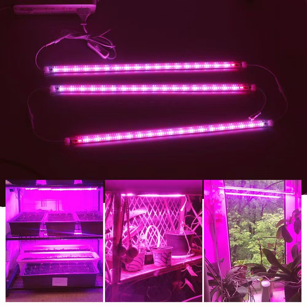 Plant Grow Light Full Spectrum - 12인치 LED 식물 성장 조명 스트립
