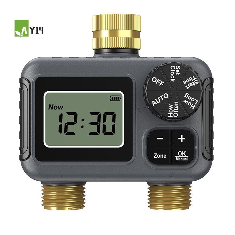 AY14 - 이중 콘센트 자동 관개 타이머 정원 물 타 - Smart Garden Timer 리뷰 및 가격