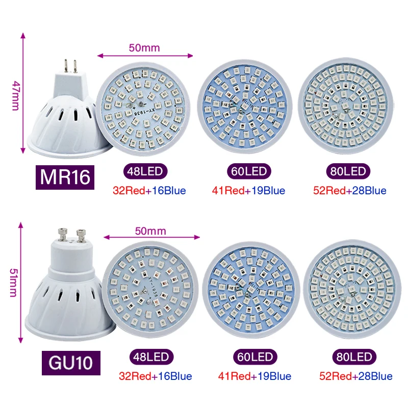식물 램프 전체 스펙트럼 LED 성장 빛 AC220V  - Plant Grow Light Full Spectrum 리뷰 및 가격