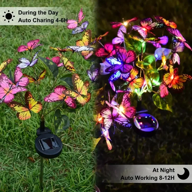 태양 LED 나비 정원 조명 마당 파티오 축제 크리스마 - Smart Garden Solar 리뷰 및 가격