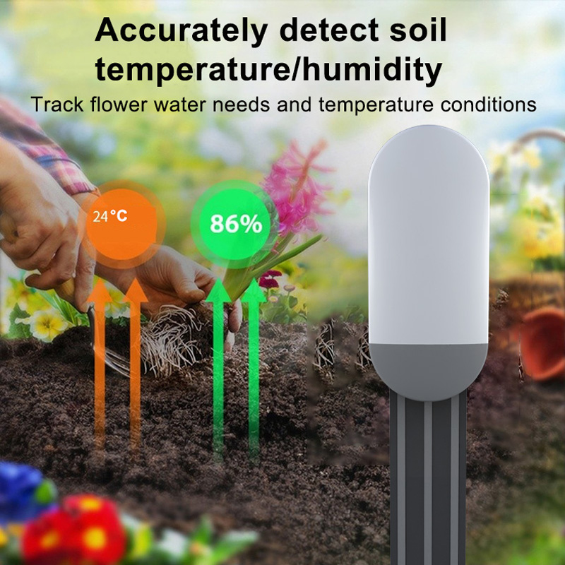ZigBee 3.0 토양 센서 온도 및 습도 감지 야외 - Smart Soil Sensor 리뷰 및 가격