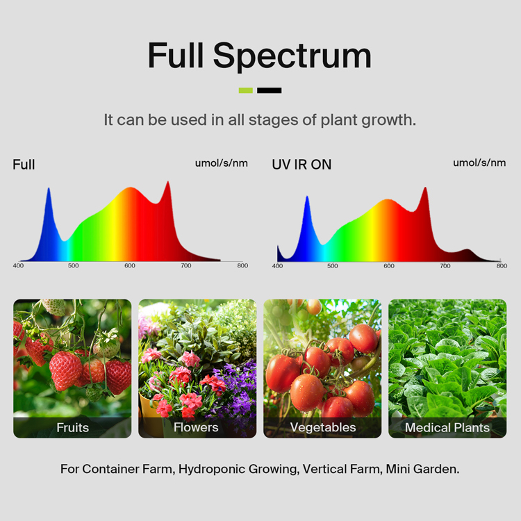 최대 3.75파운드 수확량을 제공하는 미국산 Flexs - Plant Grow Light Full Spectrum 리뷰 및 가격