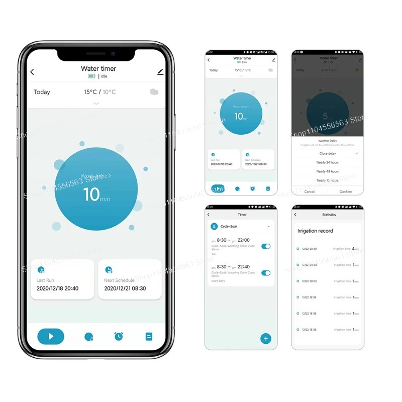 스마트 와이파이 정원 급수 타이머: 자동 점적 관개 컨 - Smart Garden Timer 리뷰 및 가격