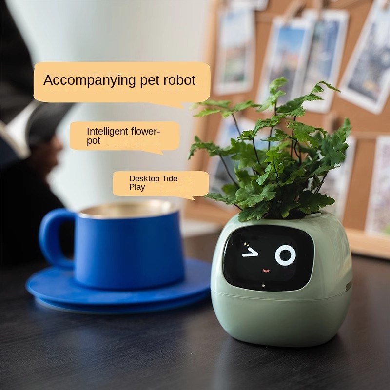센서 스마트 미미 화분 얼굴 인식 앱 디지털 애완동물  - Self Watering Pot Sensor 리뷰 및 가격