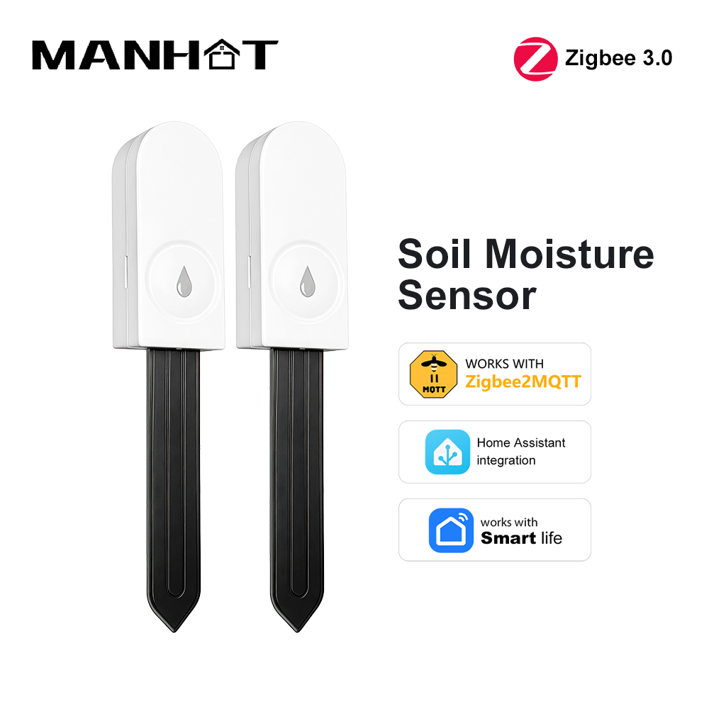 Zigbee 3.0 토양 수분 센서 온도 및 습도 온습 - Smart Soil Sensor 리뷰 및 가격