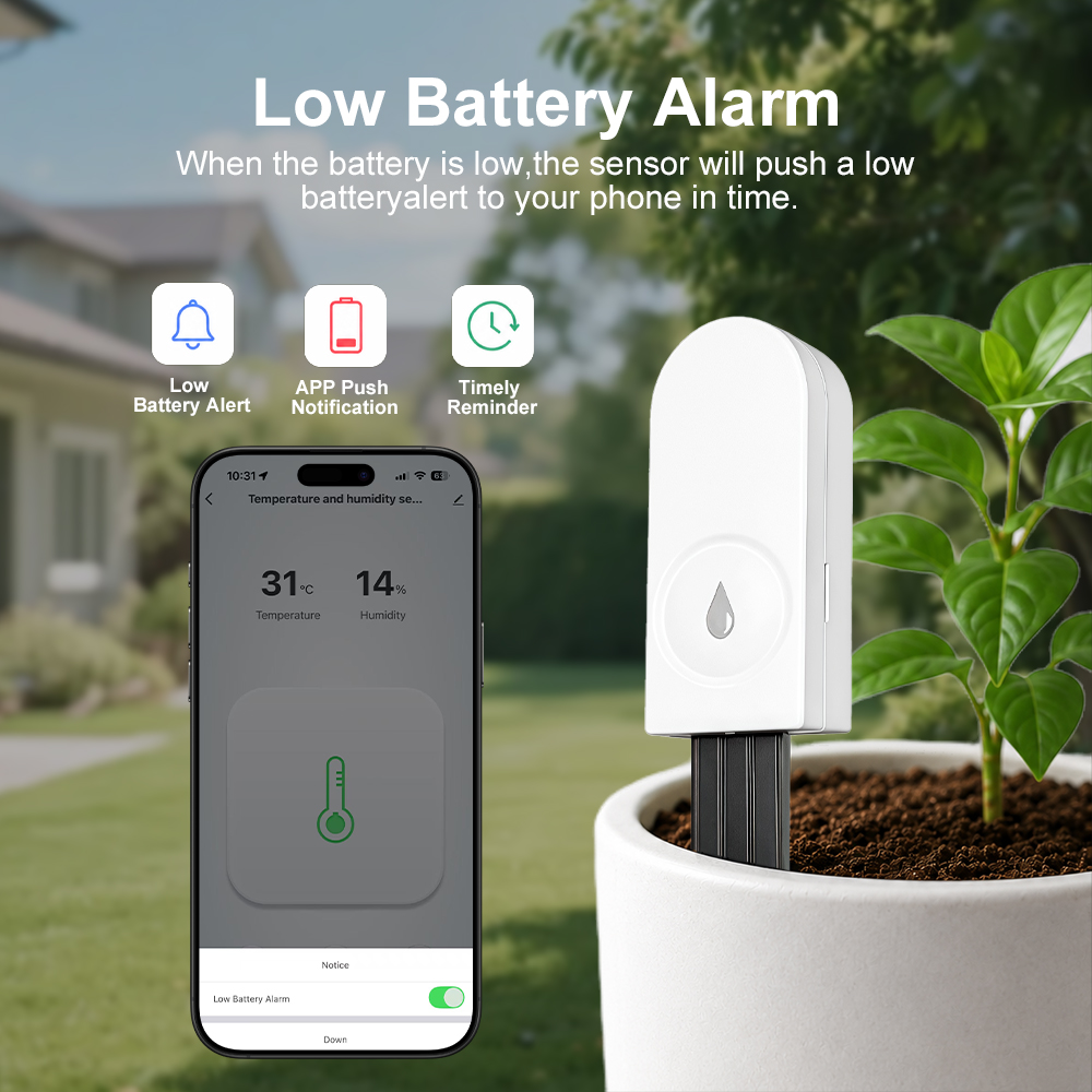 Zigbee 3.0 토양 수분 센서 온도 및 습도 온습 - Smart Soil Sensor 리뷰 및 가격