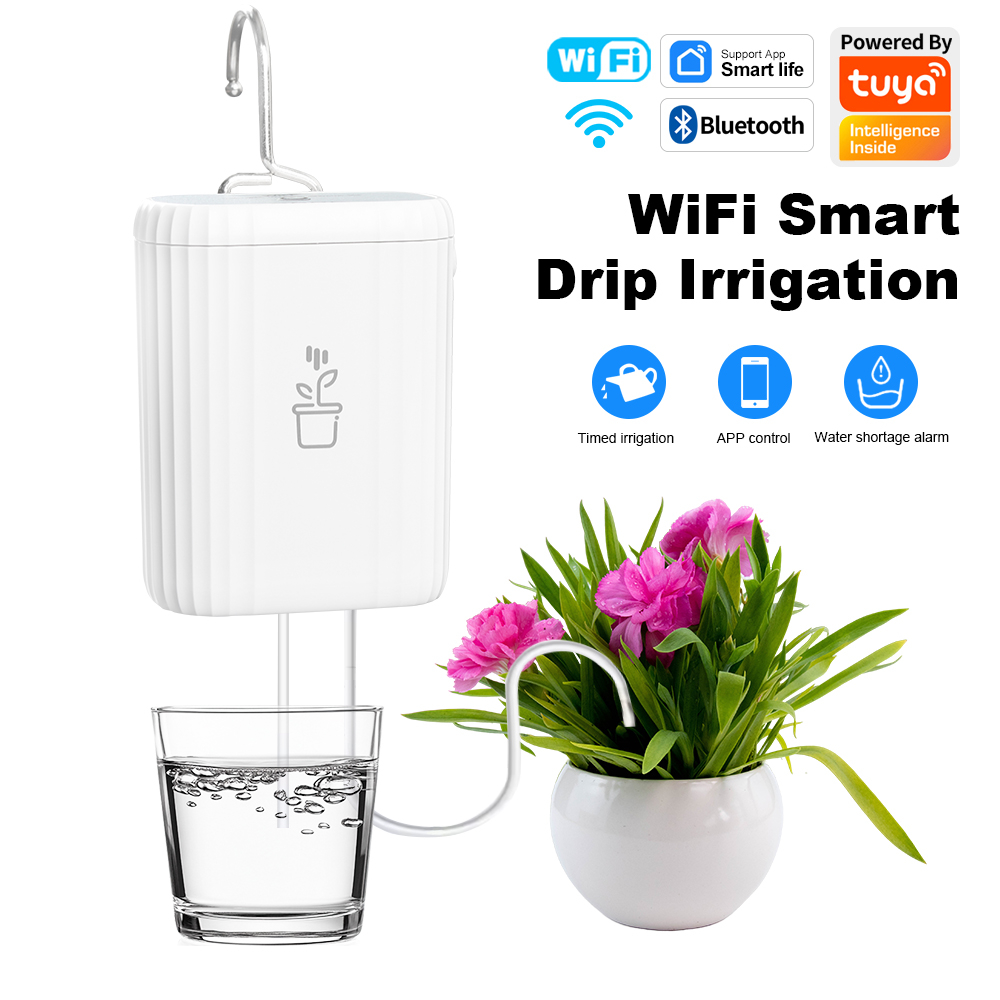 WiFi 스마트 점적 관개 자동 정원 식물 꽃 급수 시 - Smart Garden Timer 리뷰 및 가격