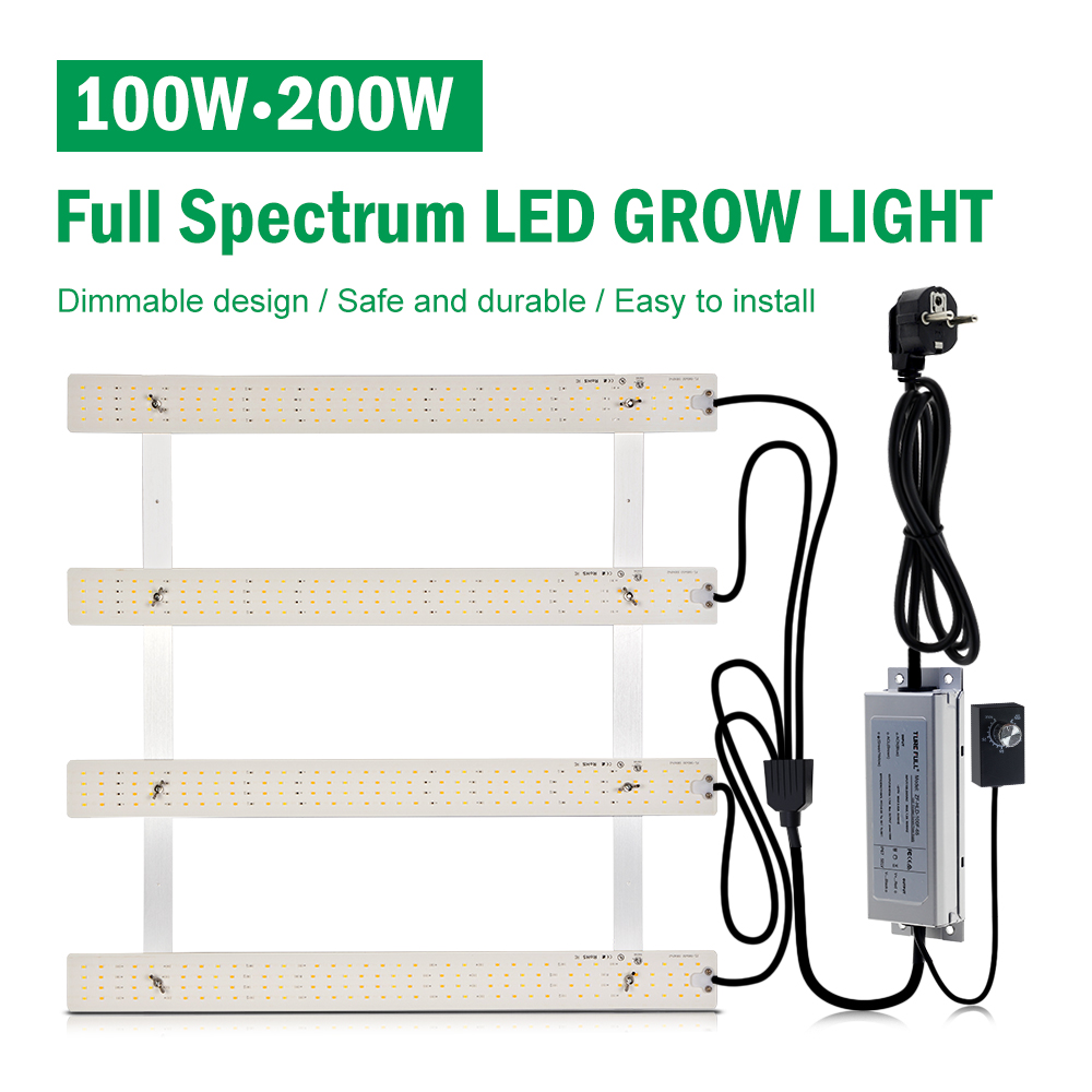 🌴 100W 200W 디밍 가능 스위치가 있는 풀 스펙 - Plant Grow Light Full Spectrum 리뷰 및 가격