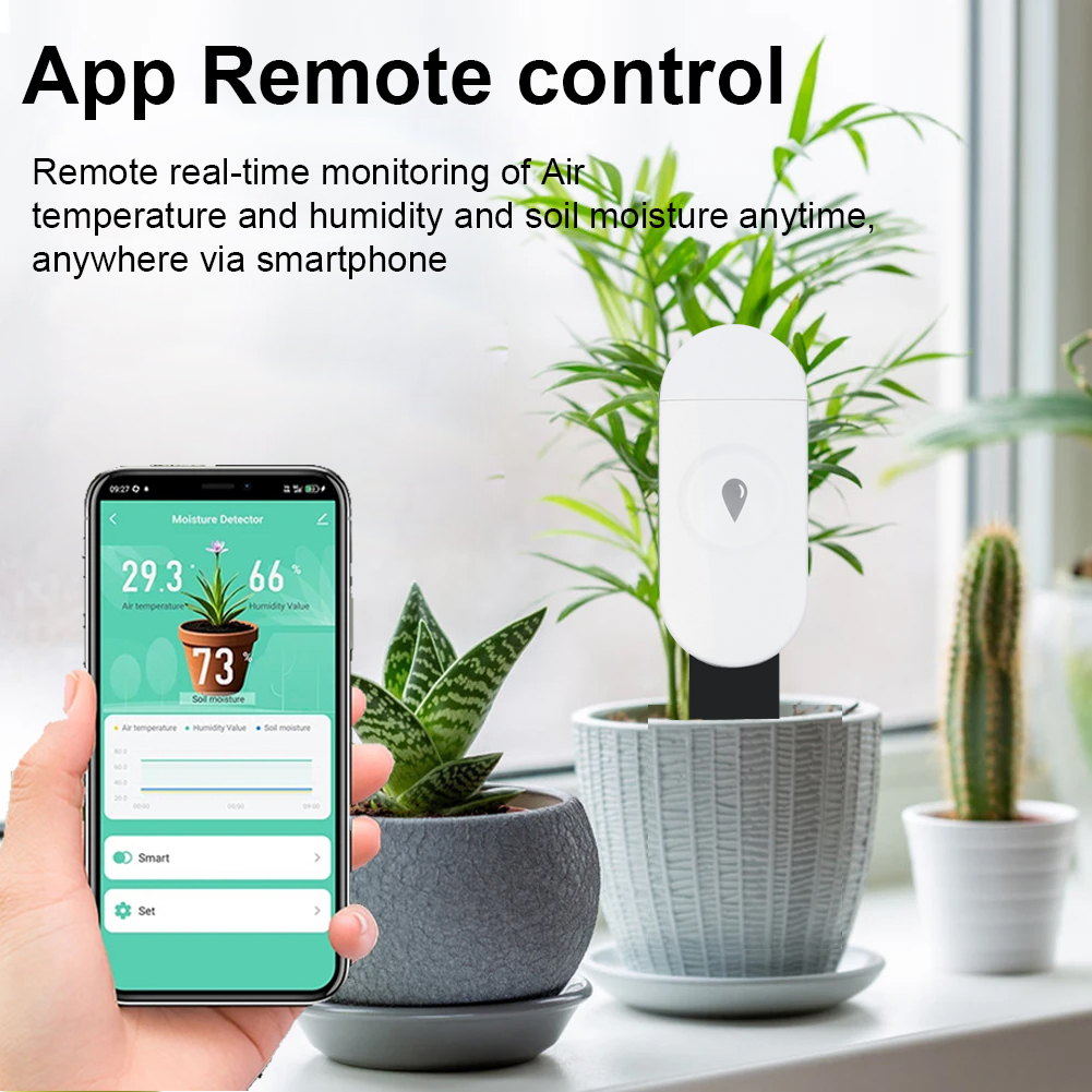 Tuya Zigbee 온도 습도 수분 감지기 스마트 토 - Smart Soil Sensor 리뷰 및 가격