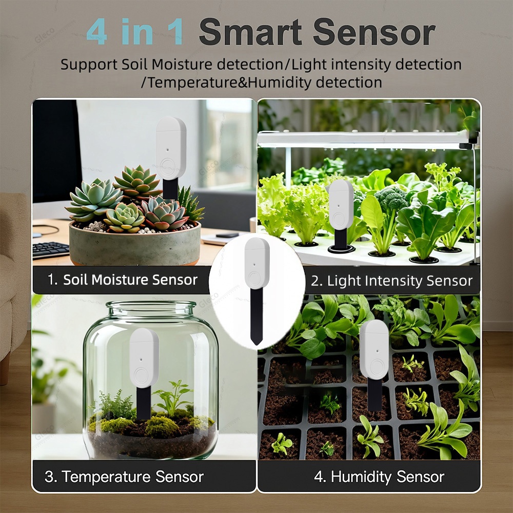 4in1 Zigbee 토양 수분 온도 습도 센서(정원  - Smart Garden Light 리뷰 및 가격