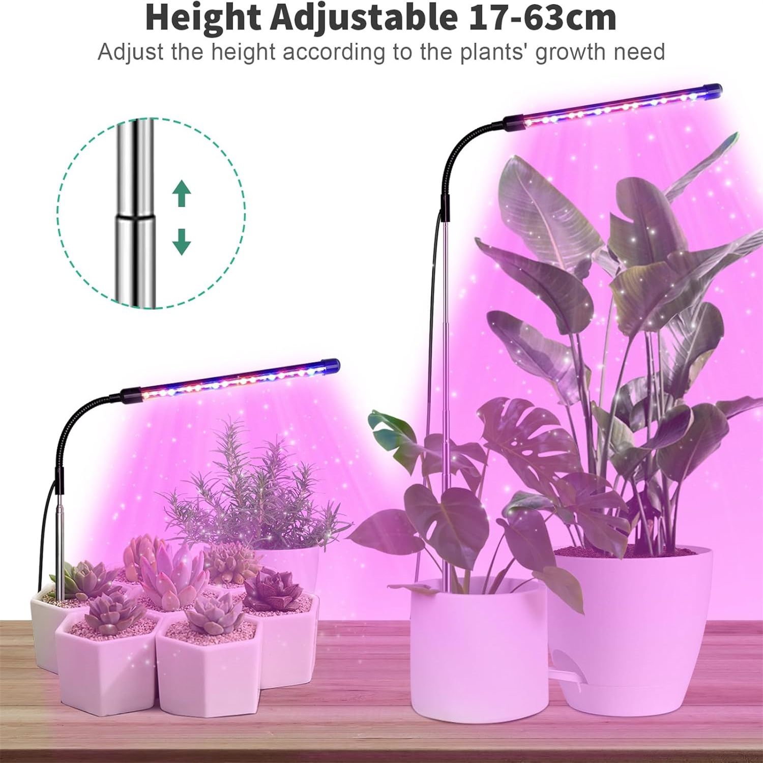 3 색 USB 성장 램프 식물 전체 스펙트럼 성장 빛  - Plant Grow Light Full Spectrum 리뷰 및 가격
