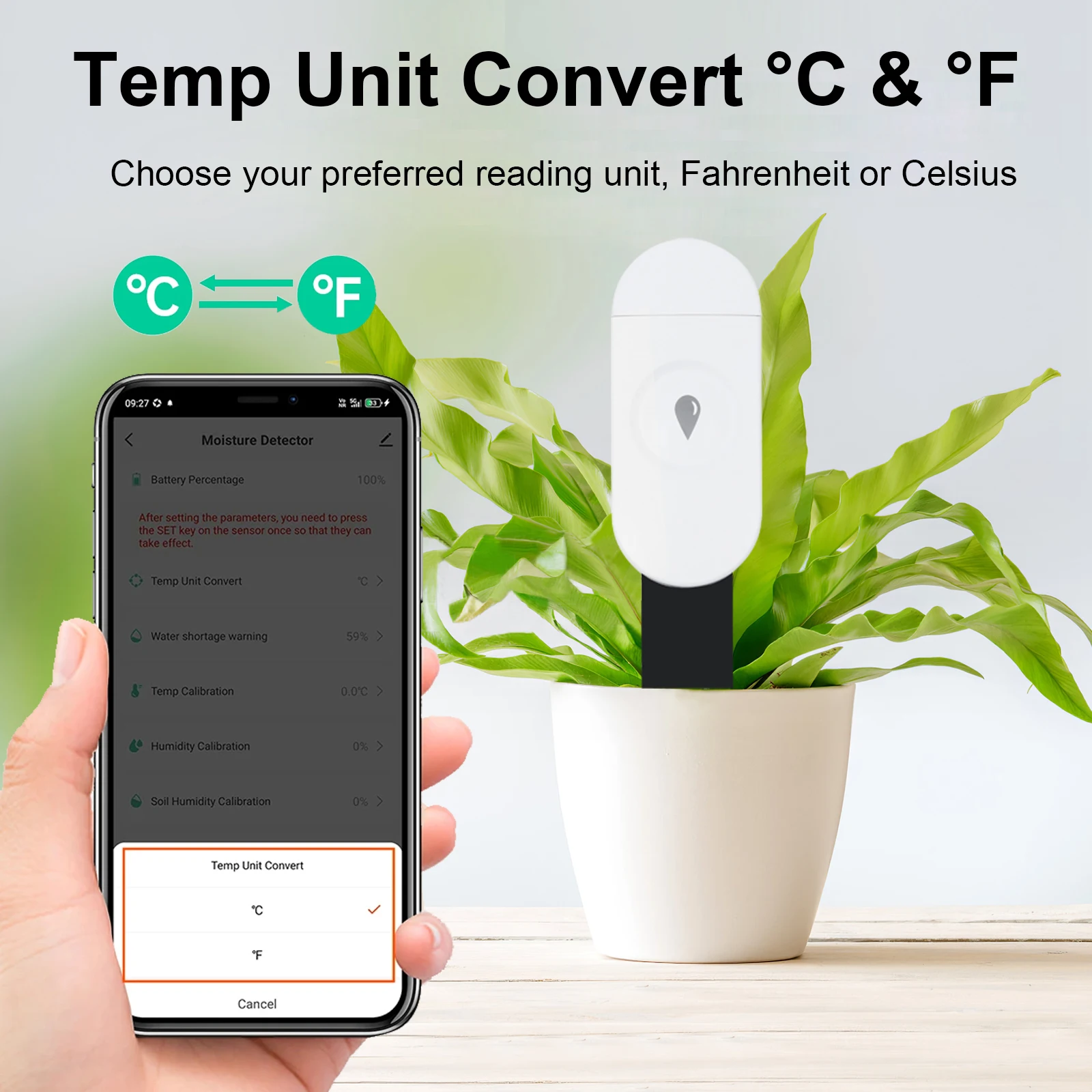 Tuya Zigbee 온도 습도 수분 감지기 스마트 토 - Smart Soil Sensor 리뷰 및 가격