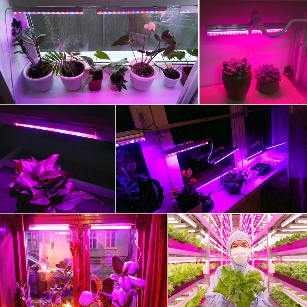 12인치 LED 식물 성장 조명 스트립 실내 식물 수경 - Plant Grow Light Full Spectrum 리뷰 및 가격