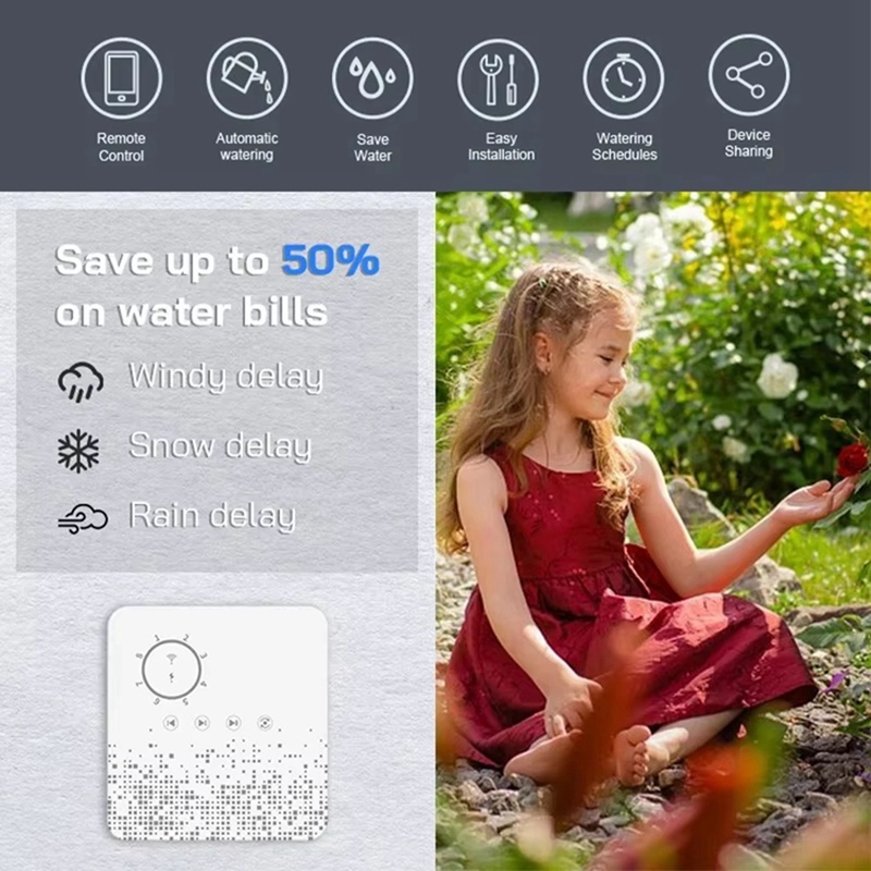 Tuya WiFi 스마트 스프링클러 컨트롤러 8 구역  - Smart Garden Timer 리뷰 및 가격