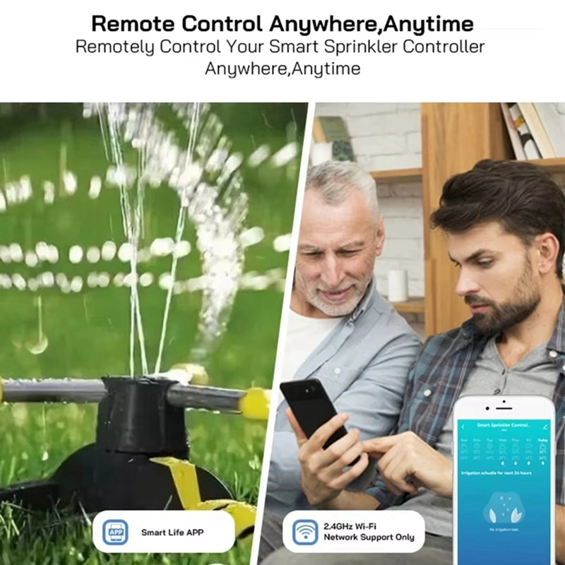 Tuya WiFi 스마트 스프링클러 컨트롤러 8 구역  - Smart Garden Timer 리뷰 및 가격