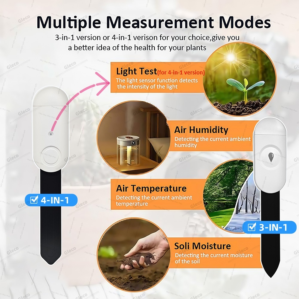 Zigbee 토양 수분 센서 미터 온도 습도 비옥도 광 - Smart Soil Sensor 리뷰 및 가격