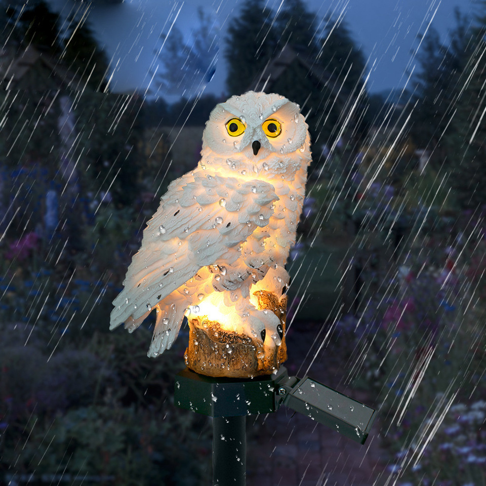 태양광 올빼미 조각상 정원등 LED 방수 야외 장식 ( - Smart Garden Solar 리뷰 및 가격