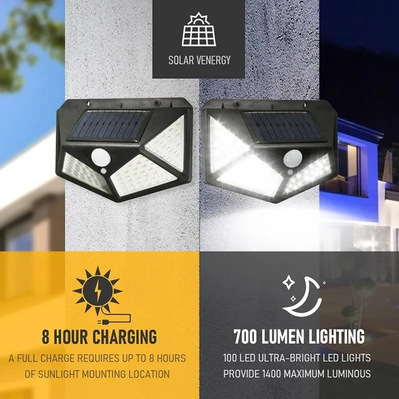 100Led 다기능 태양 램프 야외 정원 장식 모션 센 - Smart Led Garden 리뷰 및 가격