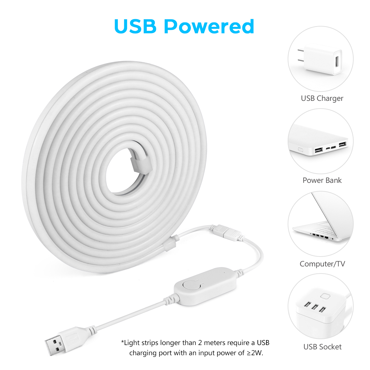 Wifi Tuya 스마트 라이프 RGB USB LED  - Smart Garden Youtube 리뷰 및 가격