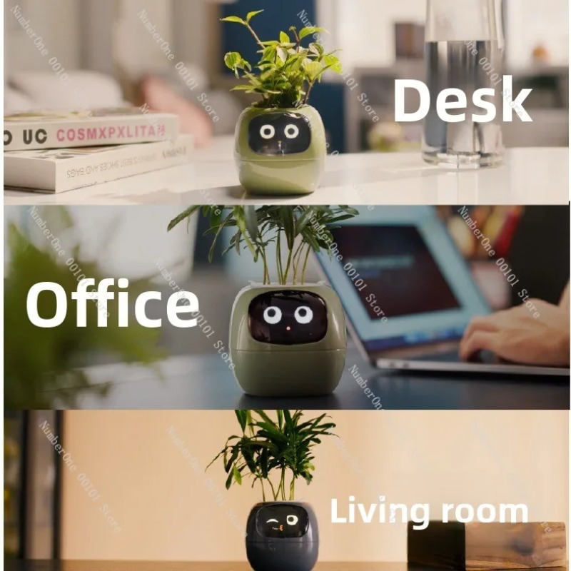 USB 충전식 자동 급수 화분 플라스틱 스마트 센서 내 - Self Watering Pot Sensor 리뷰 및 가격
