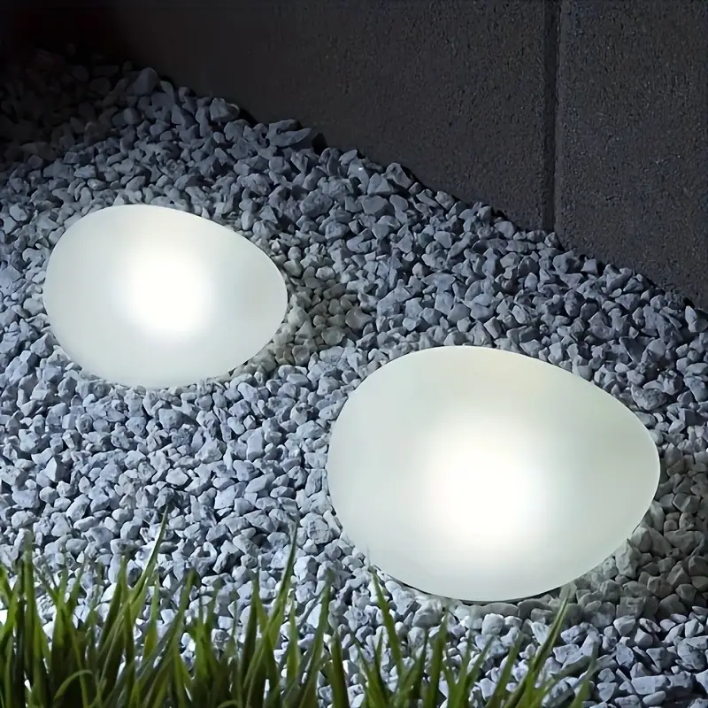 1/2팩 태양광 조약돌 조명 - 정원/파티오용 실외 방 - Smart Led Garden 리뷰 및 가격