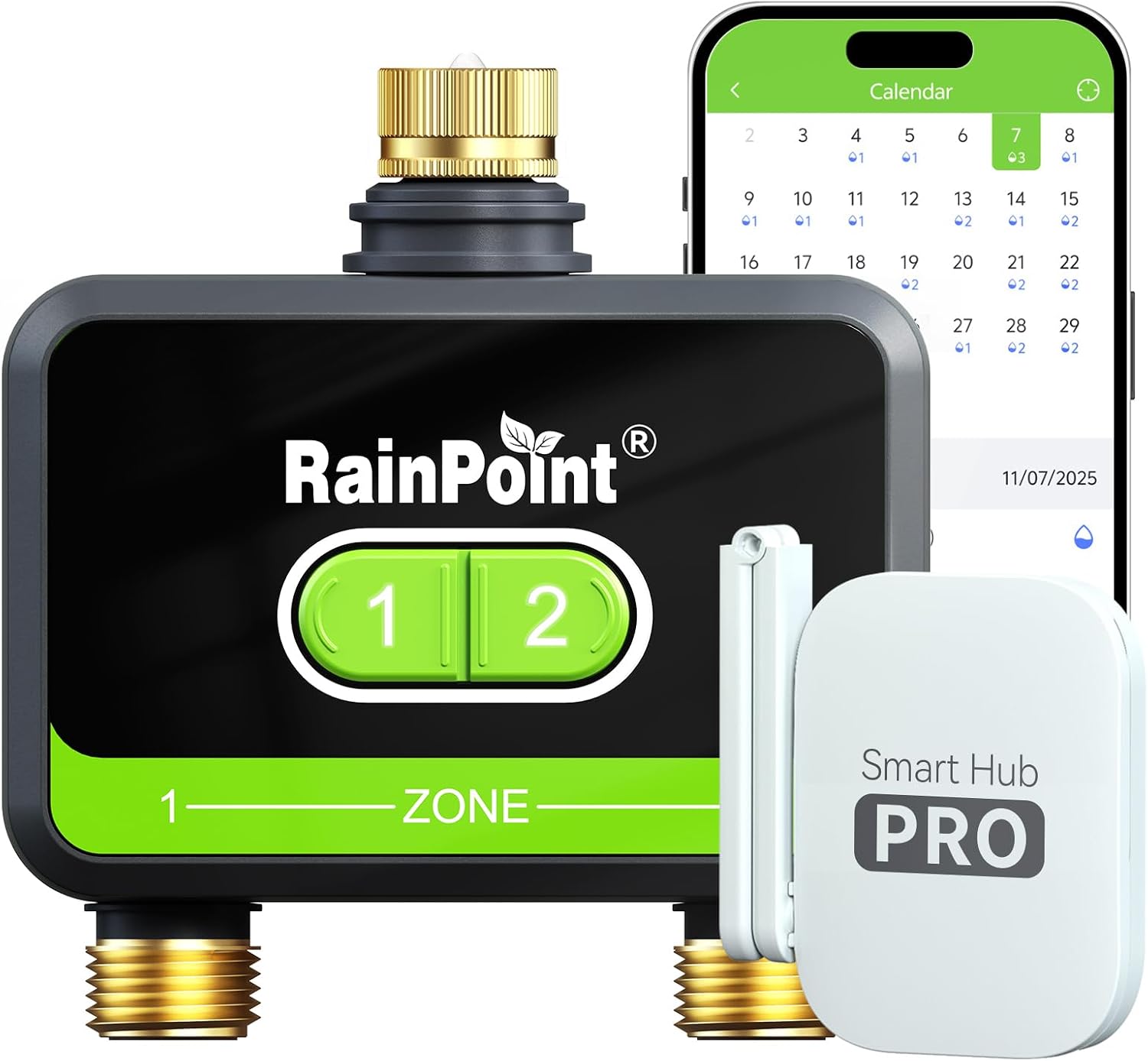 2구역 스마트 와이파이 정원용 호스 타이머 (황동 커넥 - Smart Garden Timer 리뷰 및 가격