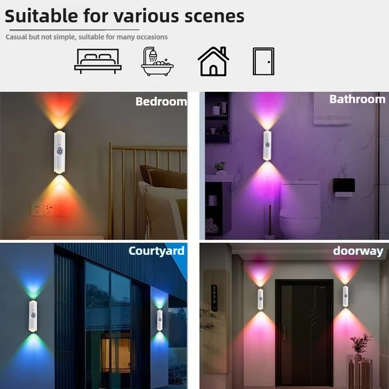 스마트 RGB 그라디언트 야간 조명 자기 모션 센서 침 - Smart Garden Light 리뷰 및 가격