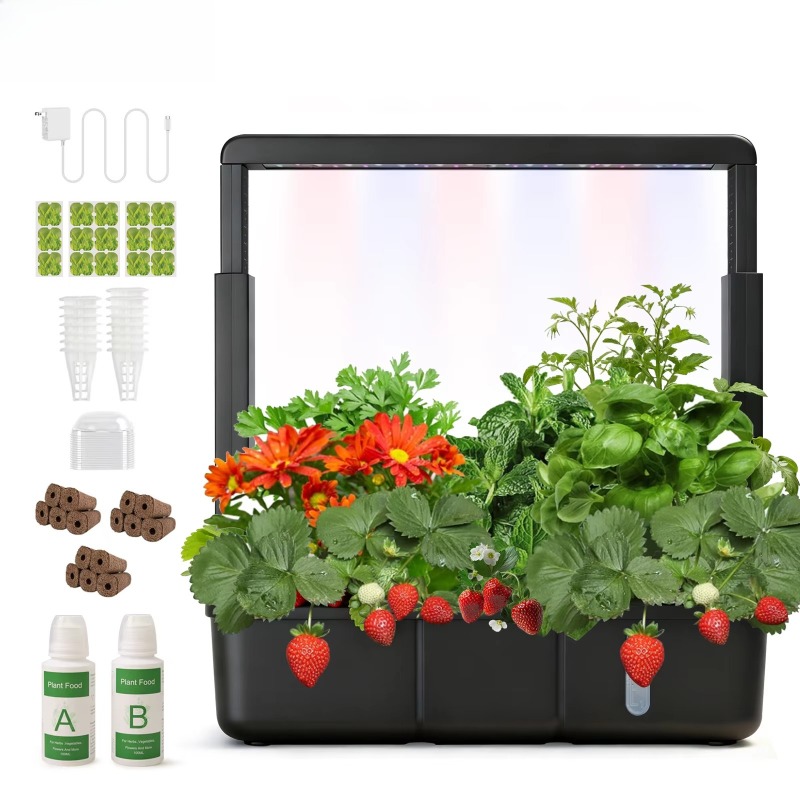 실내 LED 15개 튜브 수경재배 스마트 가든 시스템으 - Smart Garden Youtube 리뷰 및 가격