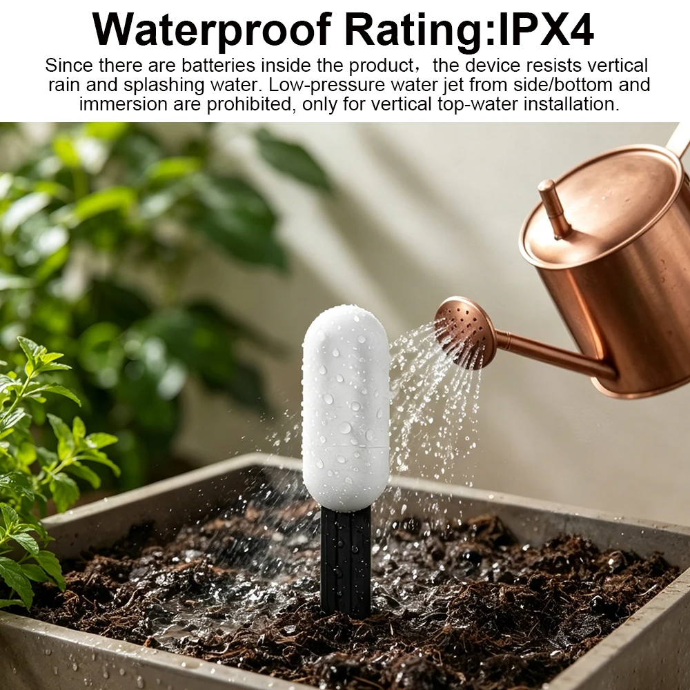 Tuya Zigbee 온도 습도 수분 감지기 스마트 토 - Smart Soil Sensor 리뷰 및 가격