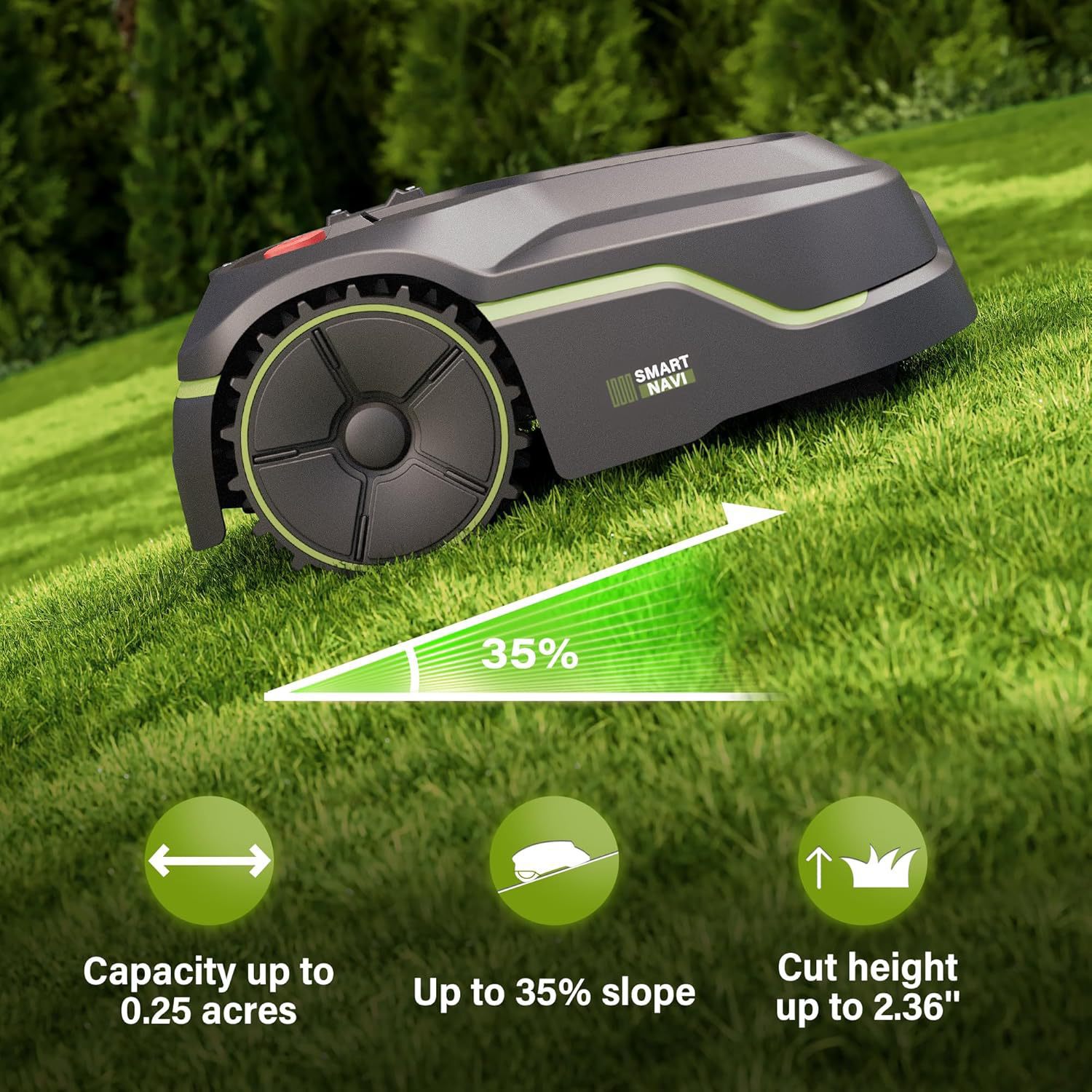 완전 자동 스마트 로봇 잔디깎이 무선 경계선 정원 제초 - Smart Garden Trimmer 리뷰 및 가격
