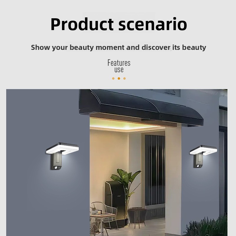 새로운 스마트 야외 접이식 태양 벽 램프 유럽 스타일  - Smart Led Garden 리뷰 및 가격